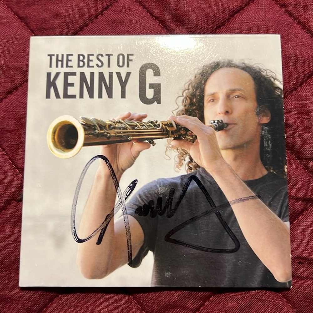 NWOT Autographed Kenny G CD